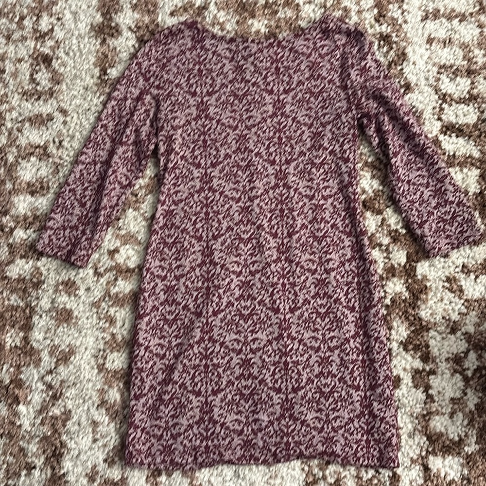 Burgundy Dress